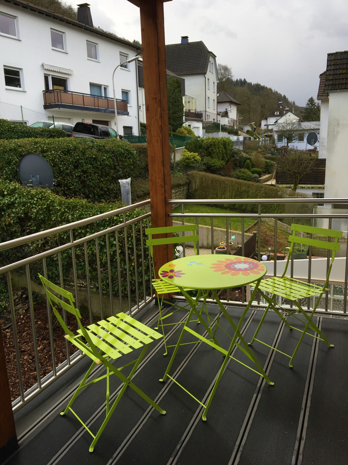 Ferienwohnung Lennetal, Plettenberg, Balkon